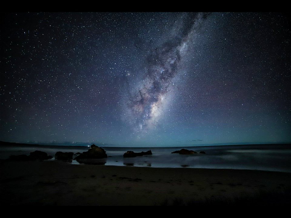 Milky Way timelapse video
