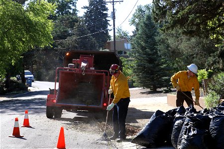 Wood Chipping in Boise