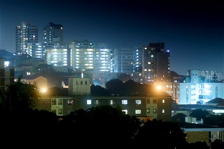 Durban Night Time 8 July 2019