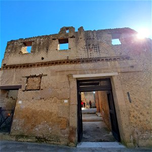Entry way of Double Atrium House  Herculaneum Italy