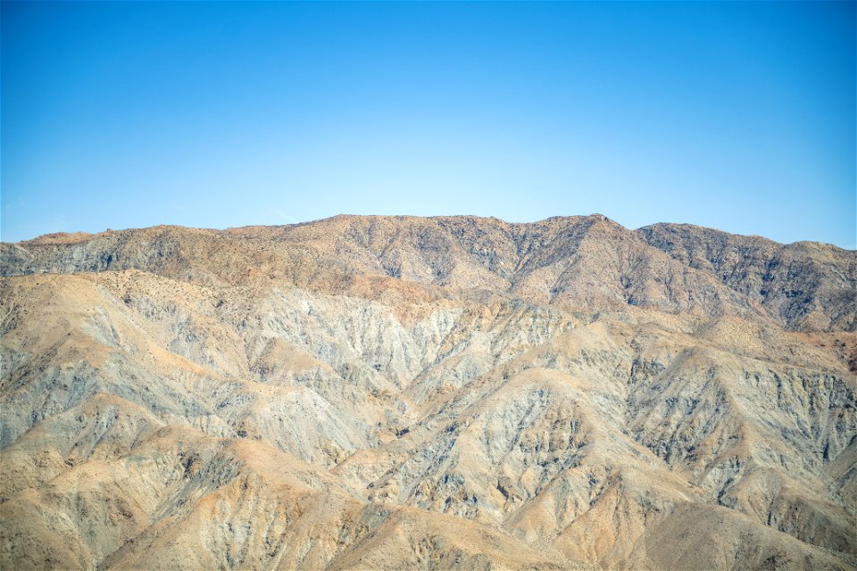 Aerial view of Joshua Tree National Park