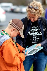 Mother and Junior Ranger photo