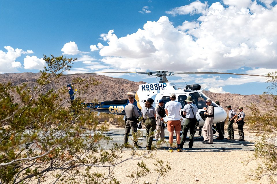 Joshua Tree Search and Rescue training with California Highway Patrol (CHP)