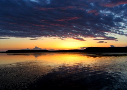 Sunrise at Izembek Lagoon photo