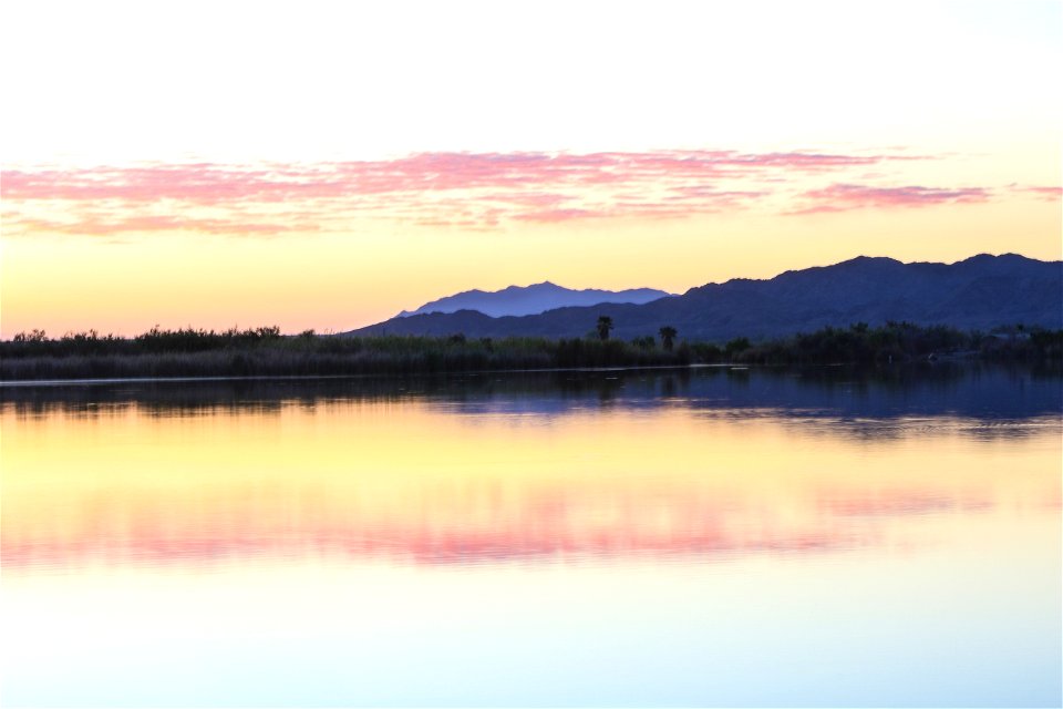 MAY 15 Sunrise at the edge of Mittry Lake