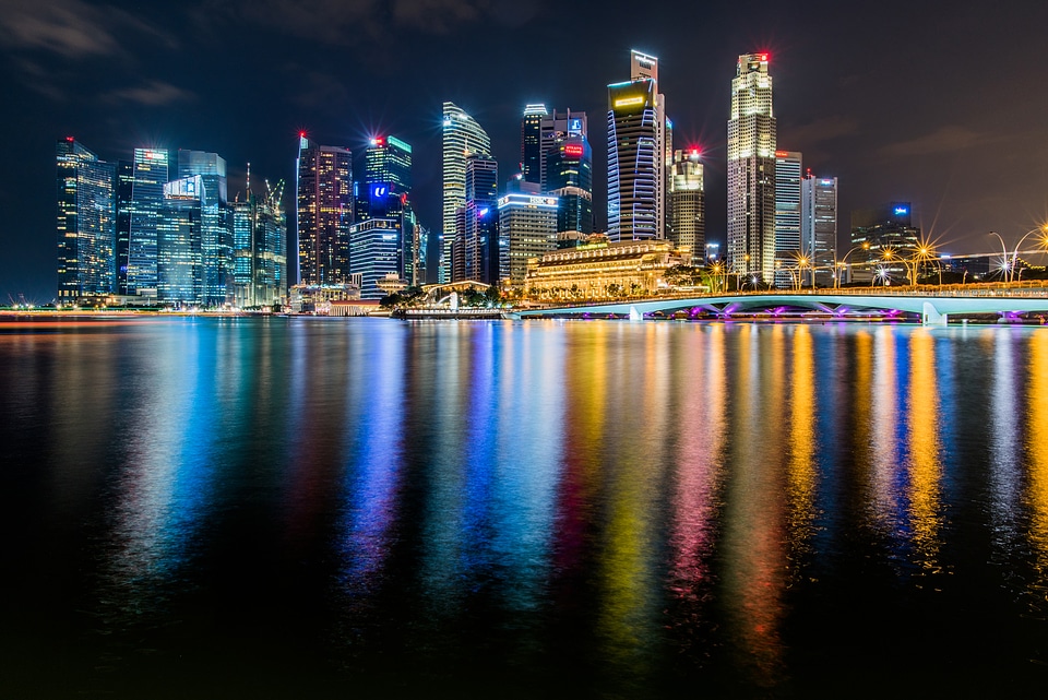 Singapore City Lights photo