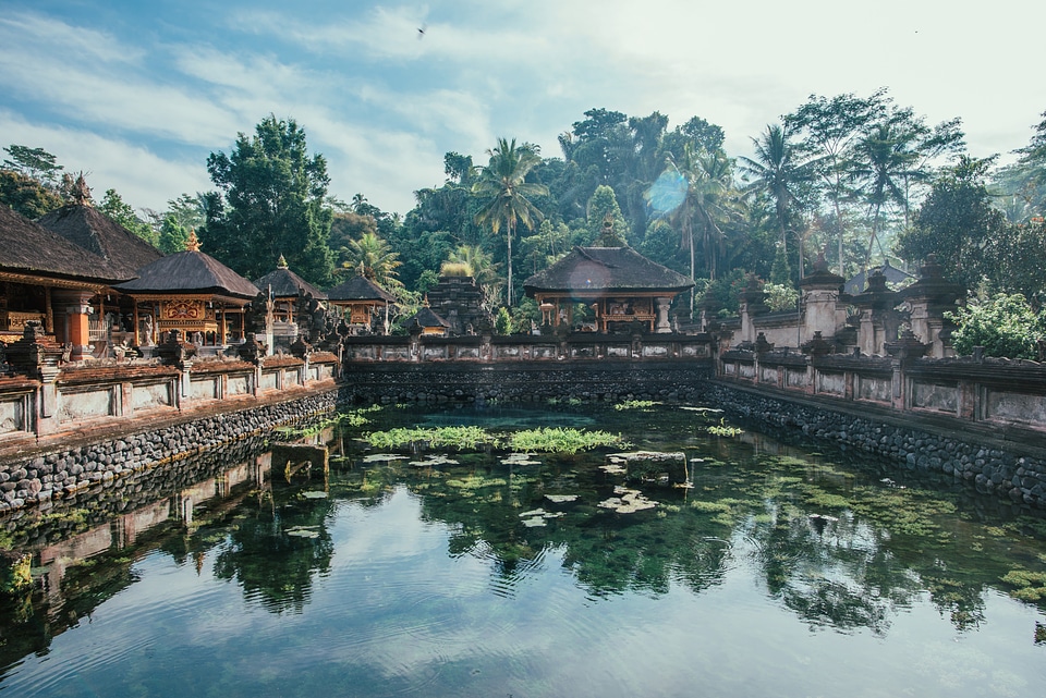 Peaceful Hindu Temple