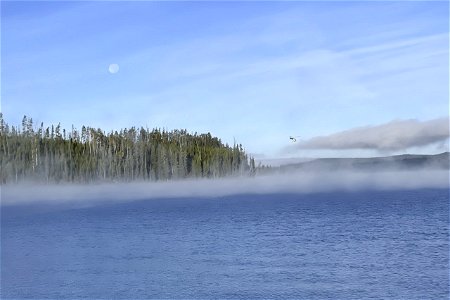 Shoshone Lake search and rescue operations (3): Grand Teton National Park interagency helicopter