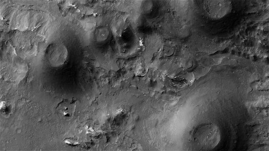 Volcanism in Valles Marineris photo