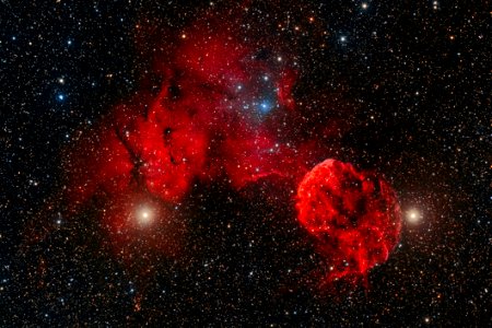 IC 443 region (new version) photo