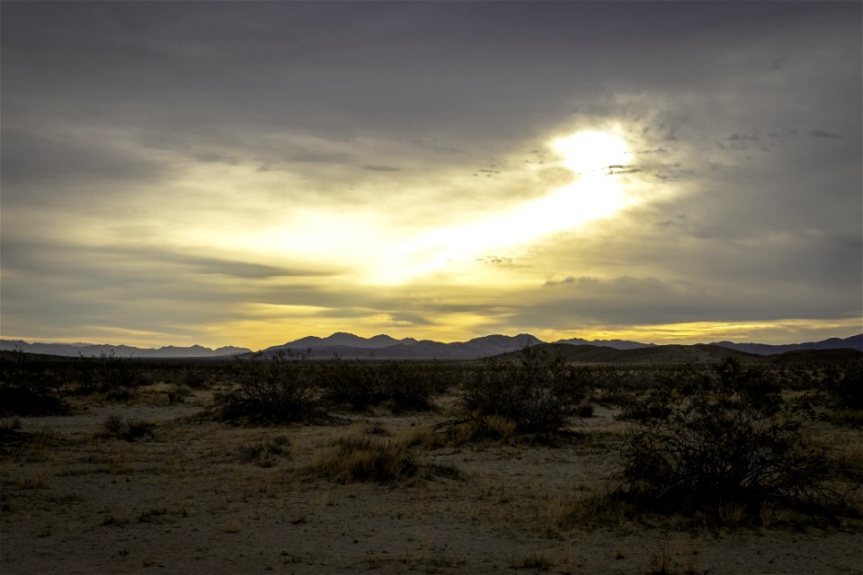 Sunrise near Turkey Flats