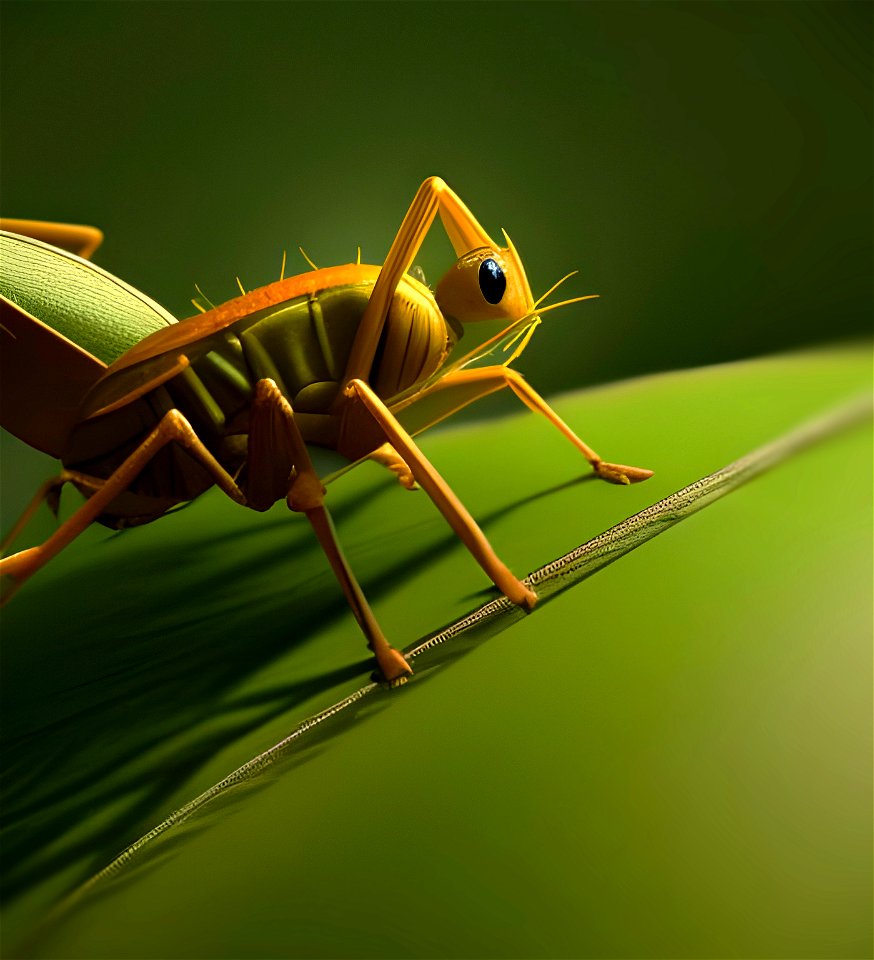 'On a Leaf'
