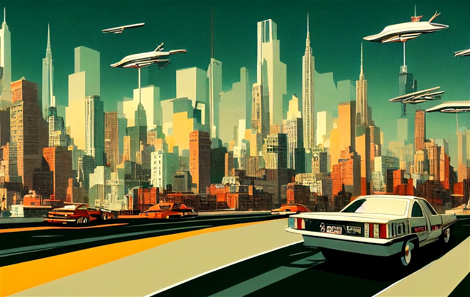 'Inspired by Bruce McCall'
