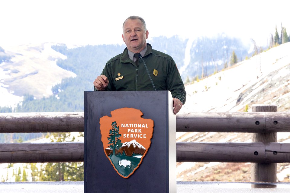 Tower-Roosevelt to Chittenden Road ribbon-cutting: Cam Sholly opening remarks