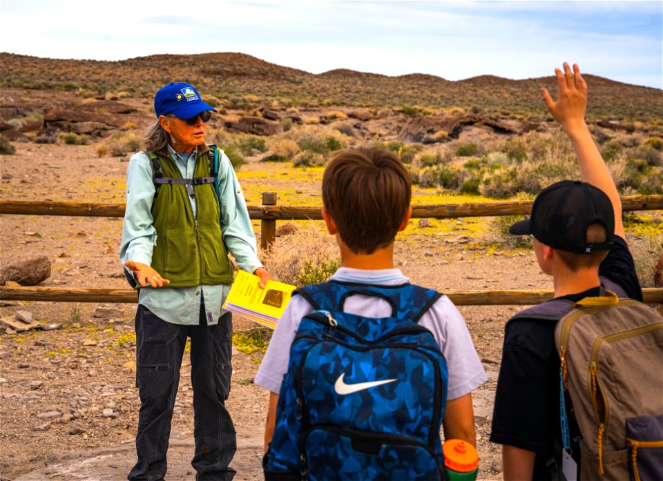 4th Graders at Volcanic Tablelands