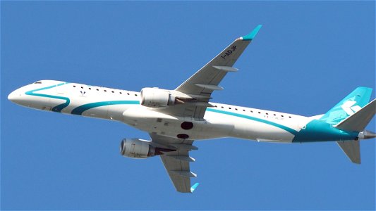 Embraer E195LR I-ADJP Air Dolomiti from Milan (7000 ft.)