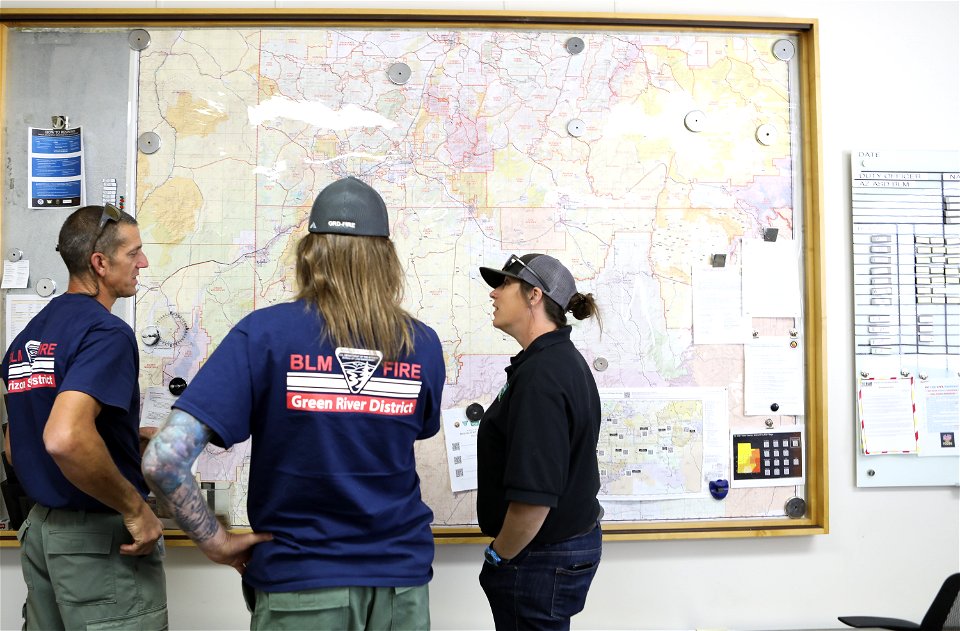 MAY 17: Consulting a map