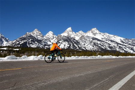 Spring biking on the TPR photo