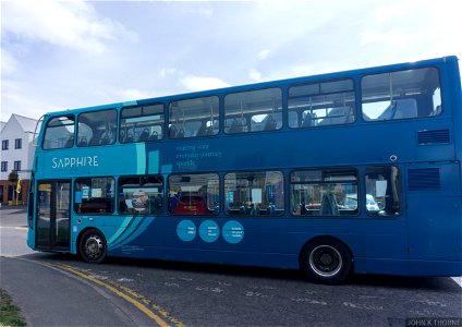 TUI7939 Route 155 Aylesford Village. Why were the number plates changed on these buses?
