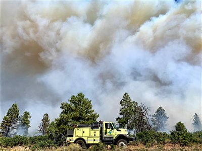 2021 BLM Fire Employee Photo Contest Category: Engines photo