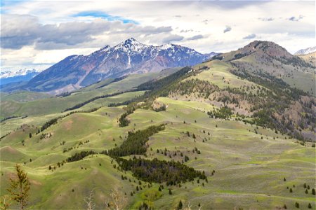 Custer Gallatin National Forest: Emigrant Peak and Red Mountain photo