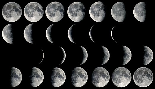 Moon phases #2 photo