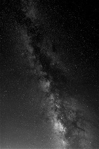 Day 294 - Monochrome Milky Way photo