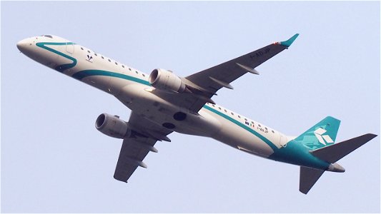 Embraer E195LR I-ADJP Air Dolomiti from Turin (9000 ft.)