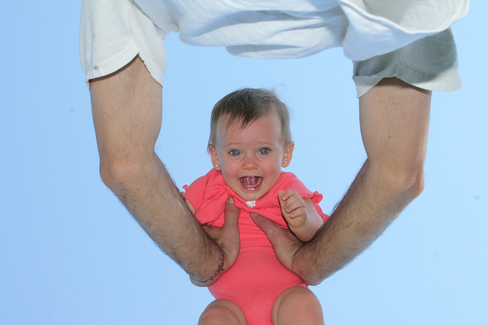 Father laughing love