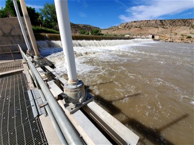 Redlands Grates at Bottom of Fish Ladder photo