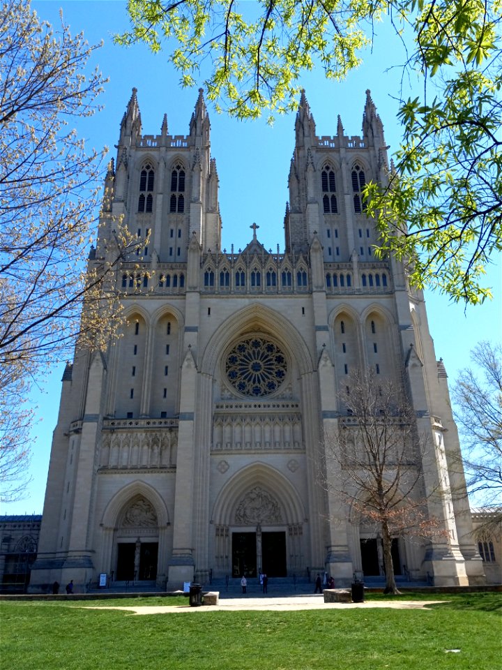 National Cathedral on Easter photo