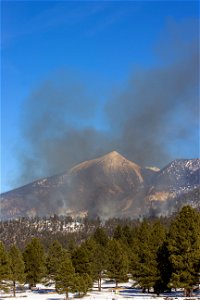 Dry Lake Hills burn project January 2023