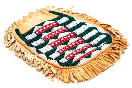 YELL 7107: beaded pouch