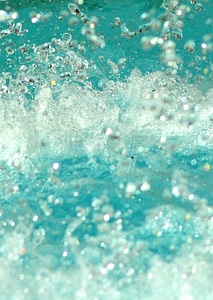 Liquid abstract wet