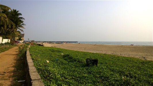 Serenity beach. Pondichery
