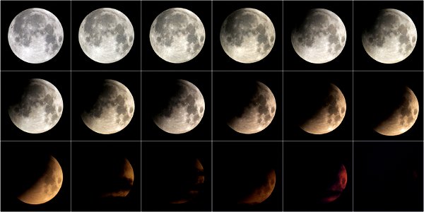 Lunar Eclipse on May 16, 2022 from Italy photo