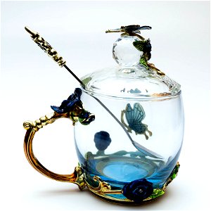 Fancy tea cup