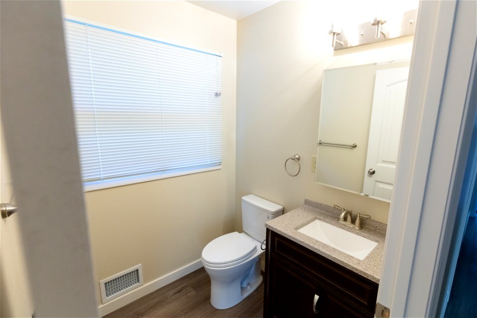 Employee housing Improvement Project Goal 2: bathroom after