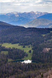 Custer-Gallatin National Forest, Ramshorn Peak Trail: Gallatin Mountains and Ramshorn Lake photo