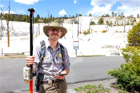 Alex Zaideman, backcountry monitoring lead