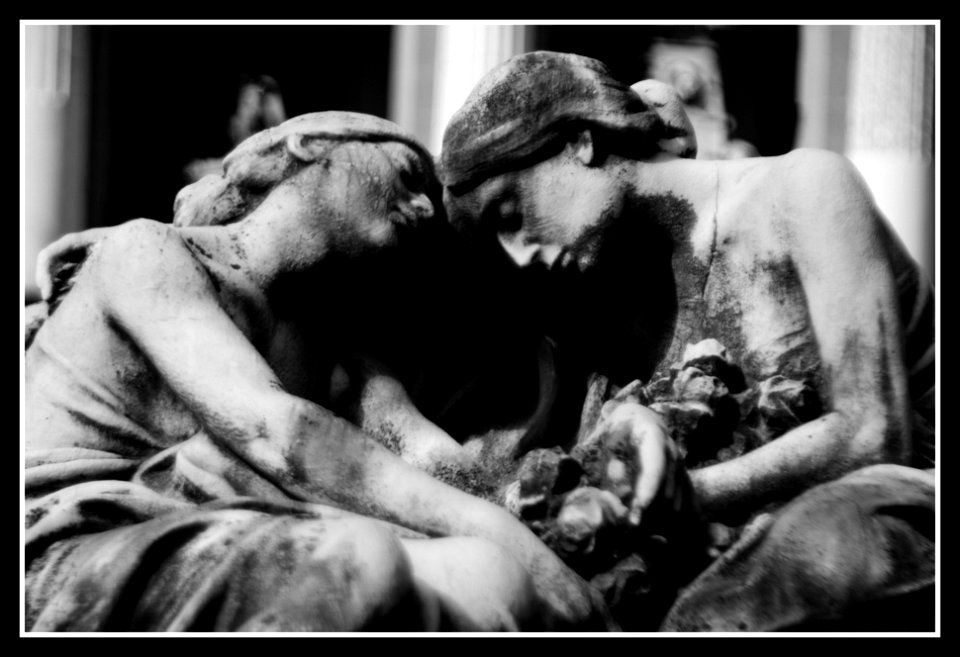 sleep and oblivion.  Genova-Staglieno monumental cemetery