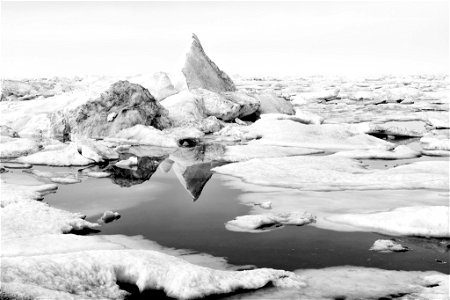 Sea ice photo