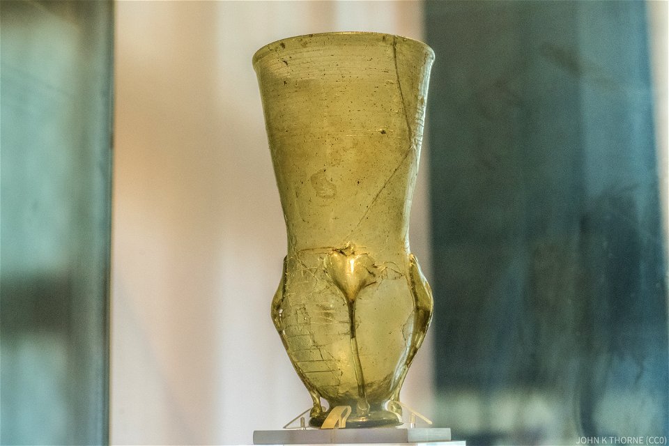 Anglo Saxon Glass from around 597AD