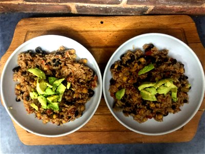 Spanish Beans and Rice (or Rice and Beans)