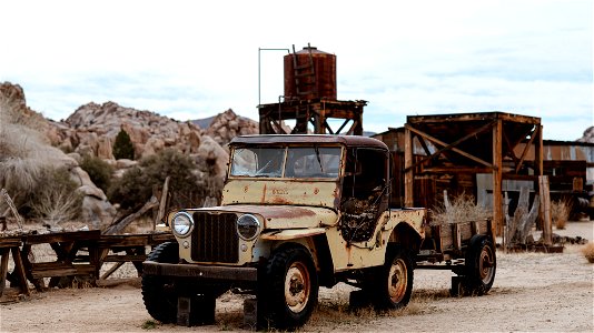 Historic Vehicle at Keys Ranch photo
