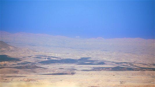 Landscape and zeppelin