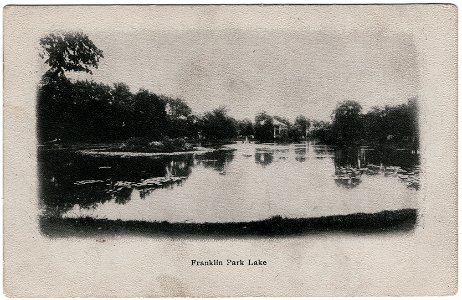 Franklin Park Lake, Columbus, Ohio (1900s) photo