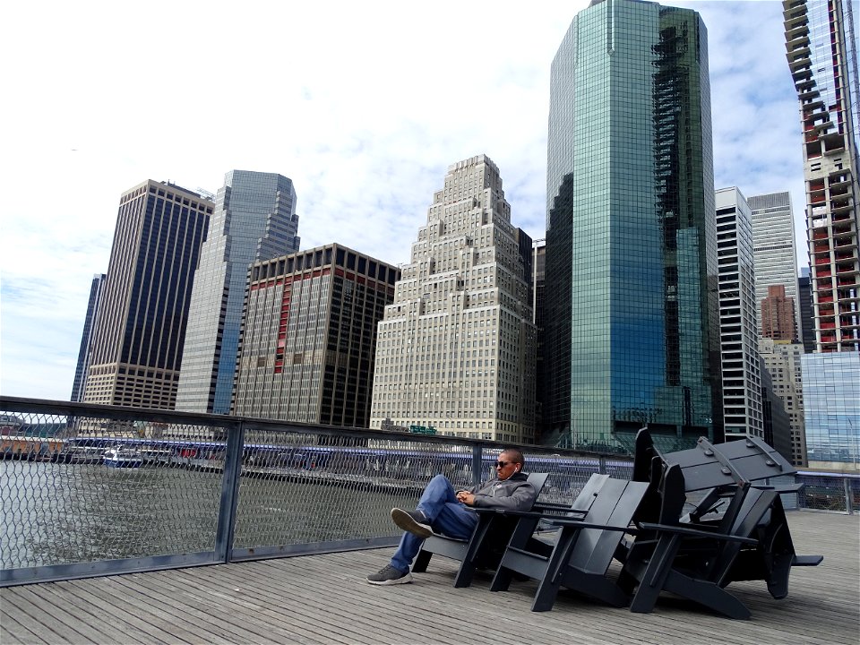 New-York, Pier 15, East River Esplanade