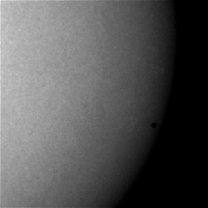 Transit of Mercury on May 7, 2003 photo