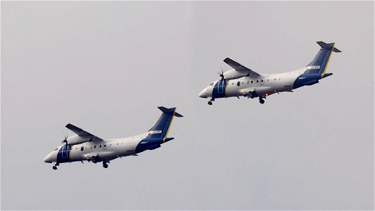 Dornier Do-328-100 VH-PPJ Australia Maritime Safety Authority (operated by EASPair) Roundtrip Oberpfaffenhofen (3800 ft.)